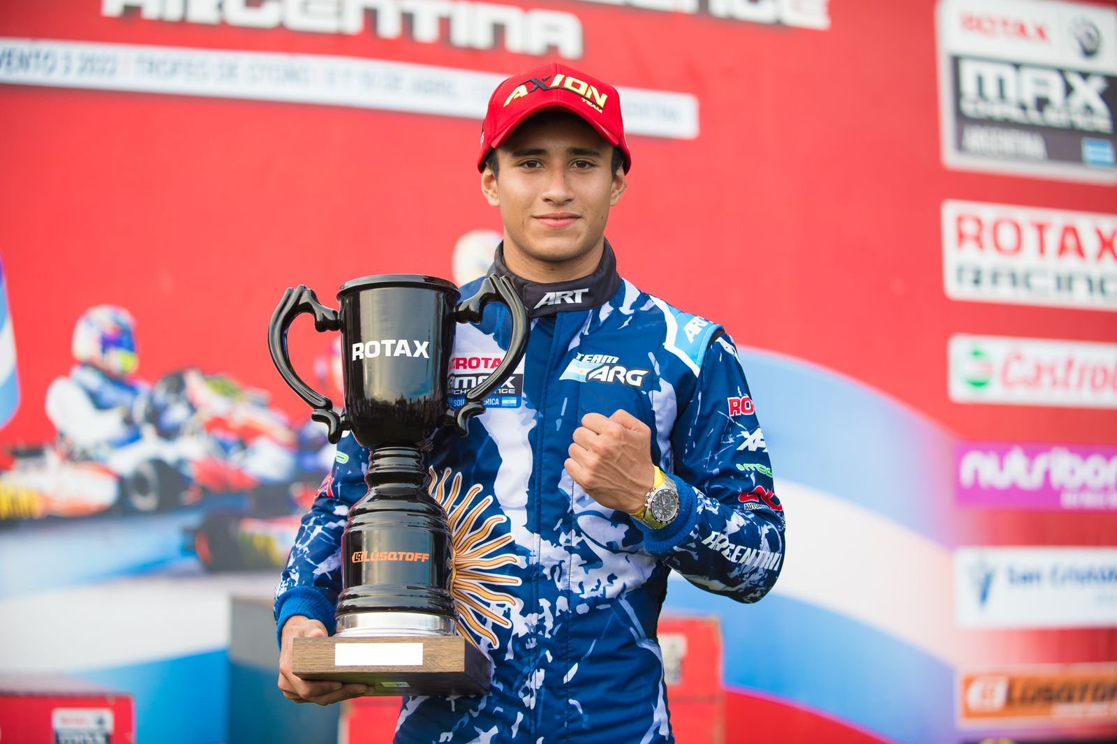 Francesco Grimaldi, o jovem piloto que sonha ser campeão mundial de kart