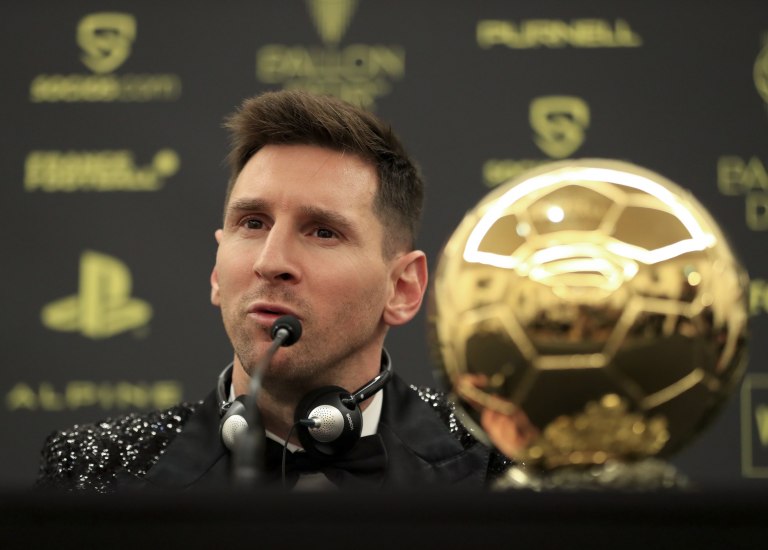 Messi retorna a Paris como favorito para ganhar sua oitava Bola de Ouro