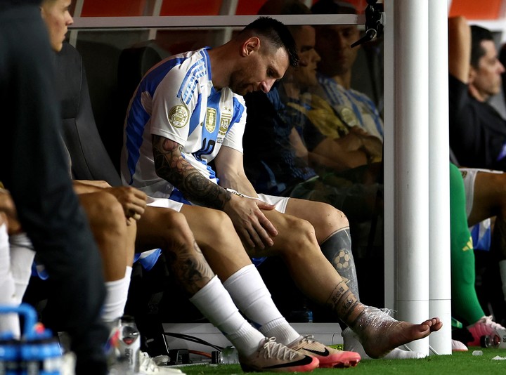 Así Quedó El Tobillo De Messi Tras Salir De La Final De La Copa América Canal Doce Misiones 2198