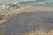 Video: drones registraron el daño que dejó el incendio intencional en el acceso oeste imagen-5