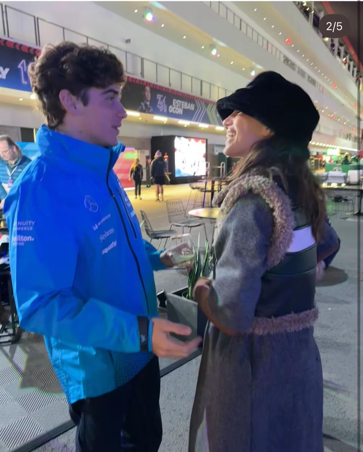 El encuentro entre Stefi Roitman y Franco Colapinto en Las Vegas imagen-8