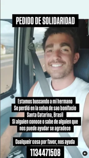 Buscan a un argentino que se perdió en una selva de Brasil imagen-8