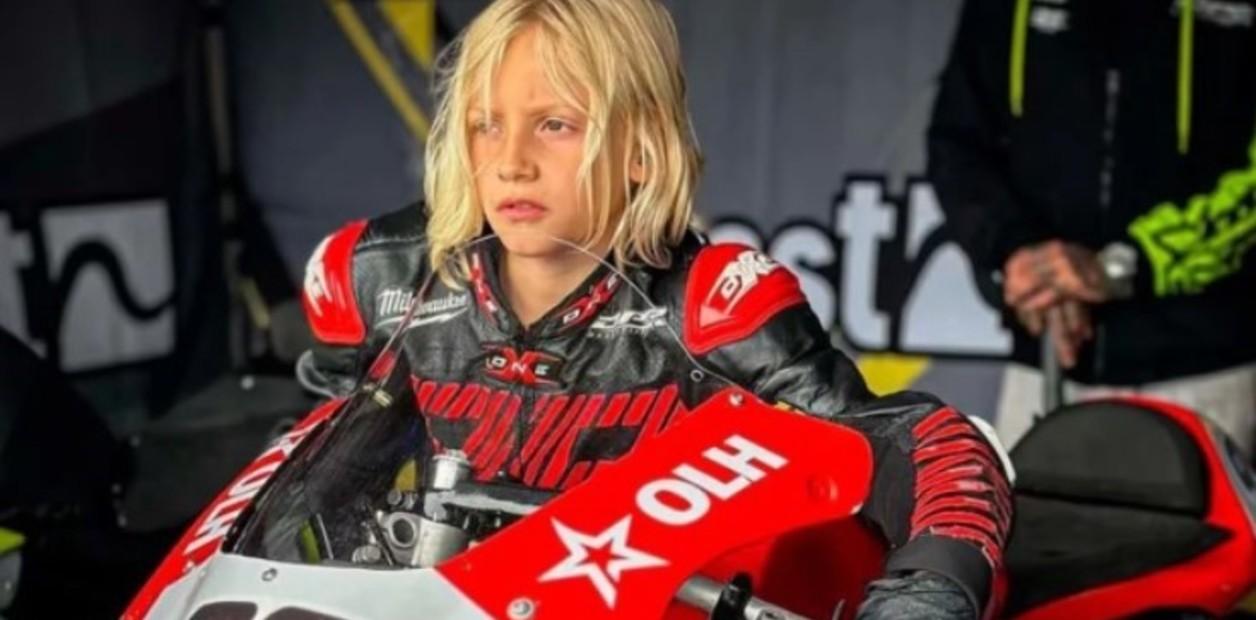 Conmoción en el motociclismo por la muerte de la joven promesa de 7 años Sid Veijer imagen-8